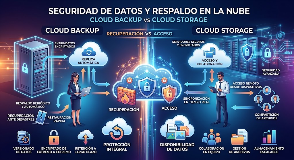 Cloud Backup vs Cloud Storage: What’s the Difference and Which Do You Need?